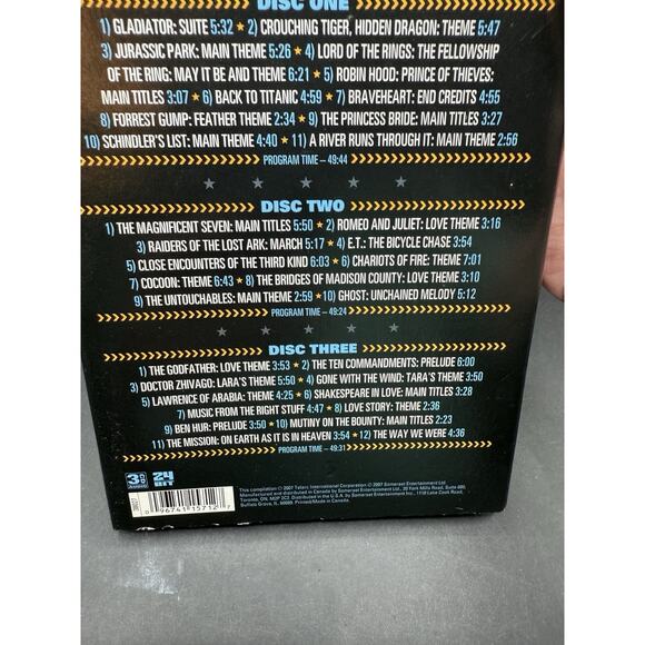 Director's Cuts The World's Greatest Movie Music 3 CD Set Excellent! -D - Picture 5 of 6